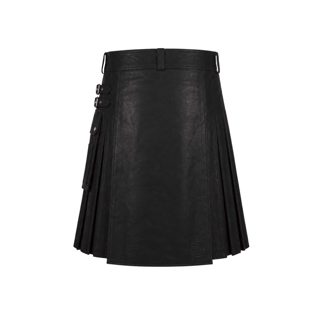 The Maverick Premium Genuine Sheepskin Leather Utility Kilt