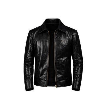 Men's Mystical Black Leather Jacket